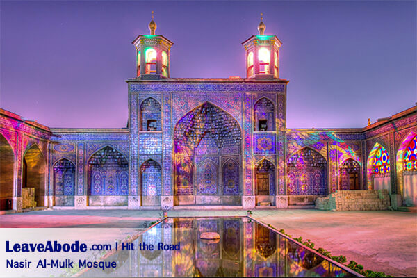 Nasir al-Mulk Mosque is an awe-inspiring architecture in Shiraz, Iran.