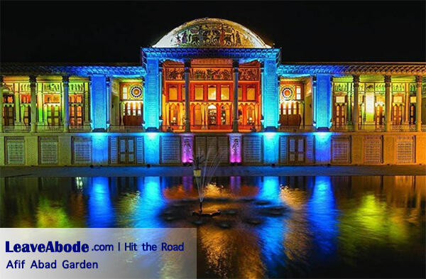 Visiting Afif Abad garden is interesting for these reasons: It is one of the historical monuments in Shiraz.